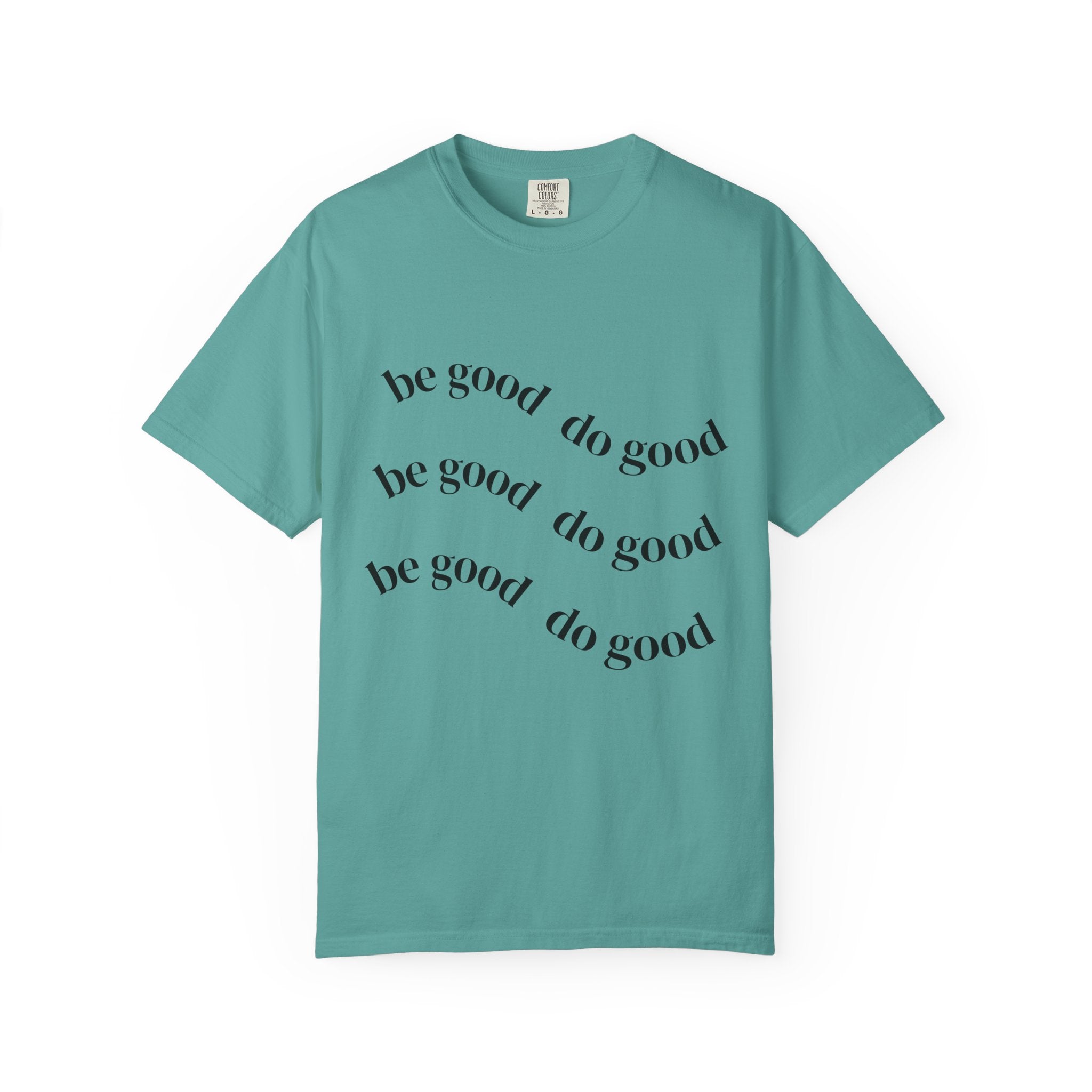 Be Good Do Good Palm Tee — Graphic Palm Tree & Positive Message T-Shirt