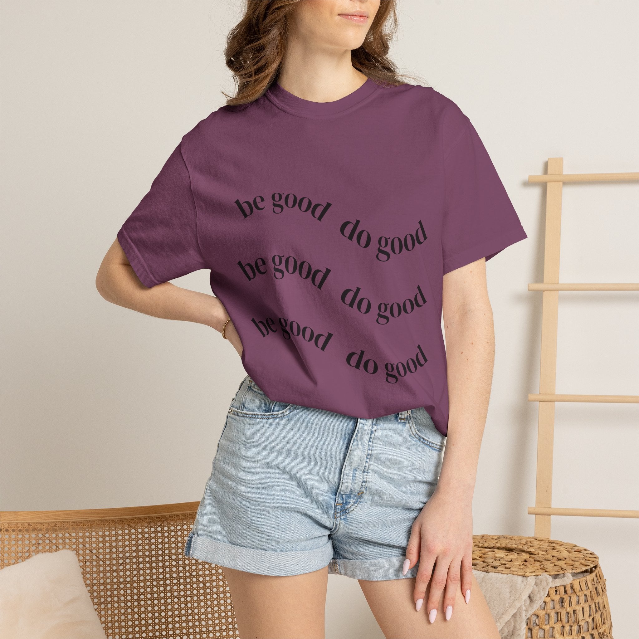 Be Good Do Good Palm Tee — Graphic Palm Tree & Positive Message T-Shirt
