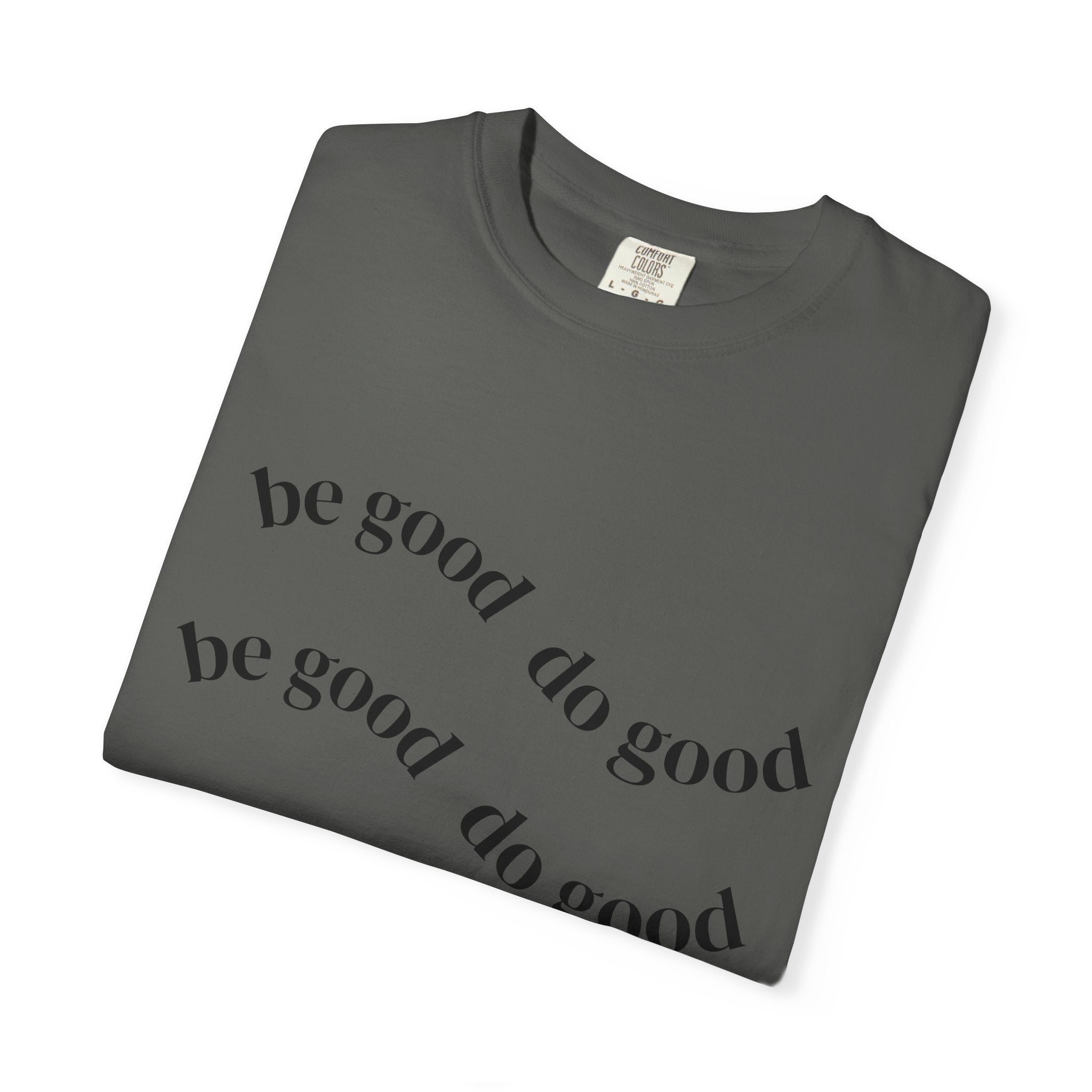 Be Good Do Good Palm Tee — Graphic Palm Tree & Positive Message T-Shirt
