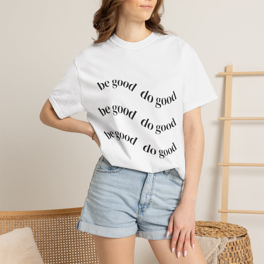 Be Good Do Good Palm Tee — Graphic Palm Tree & Positive Message T-Shirt