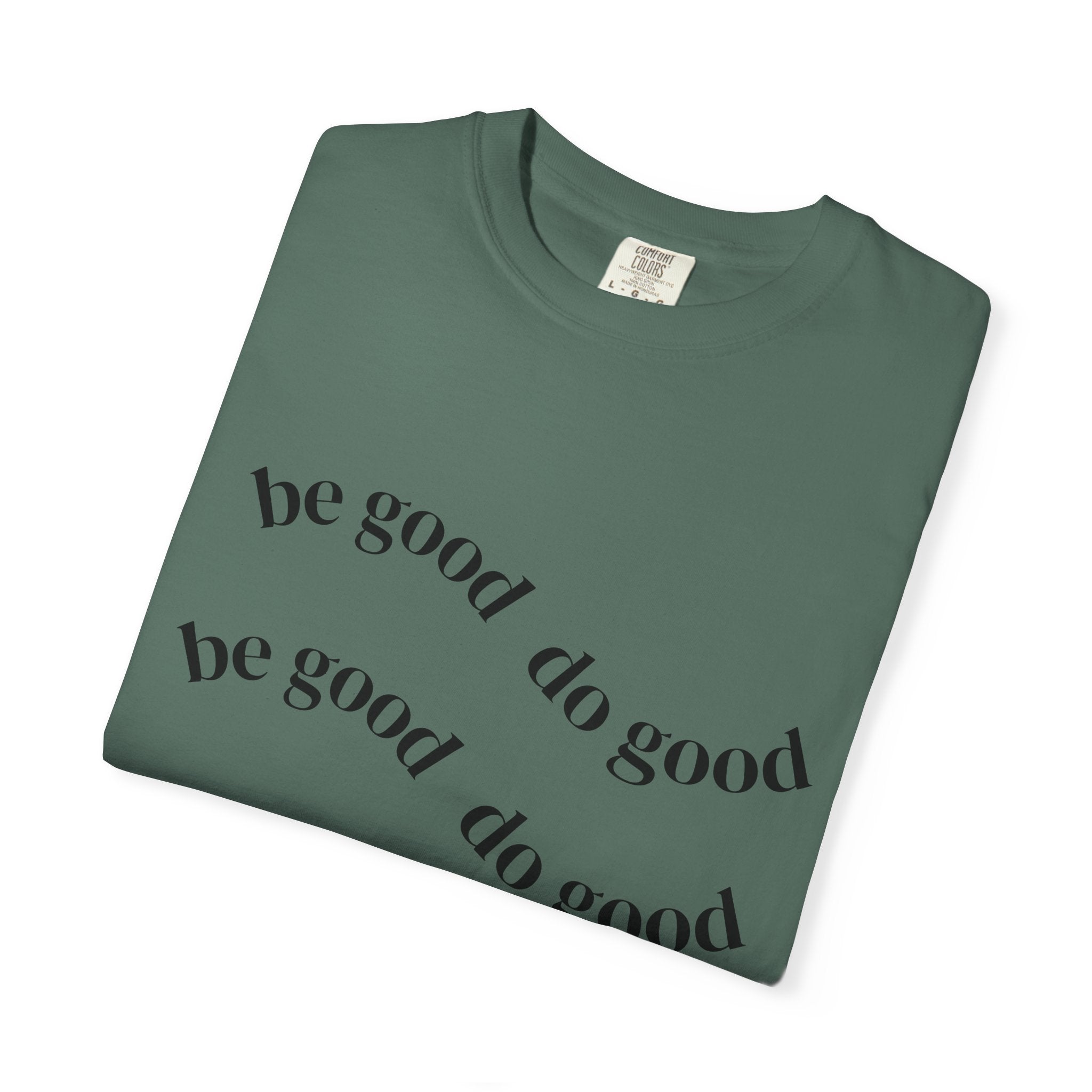 Be Good Do Good Palm Tee — Graphic Palm Tree & Positive Message T-Shirt