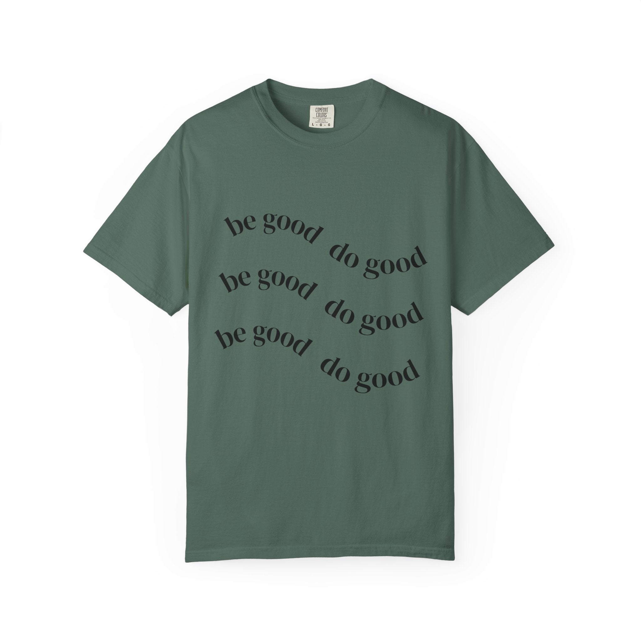 Be Good Do Good Palm Tee — Graphic Palm Tree & Positive Message T-Shirt