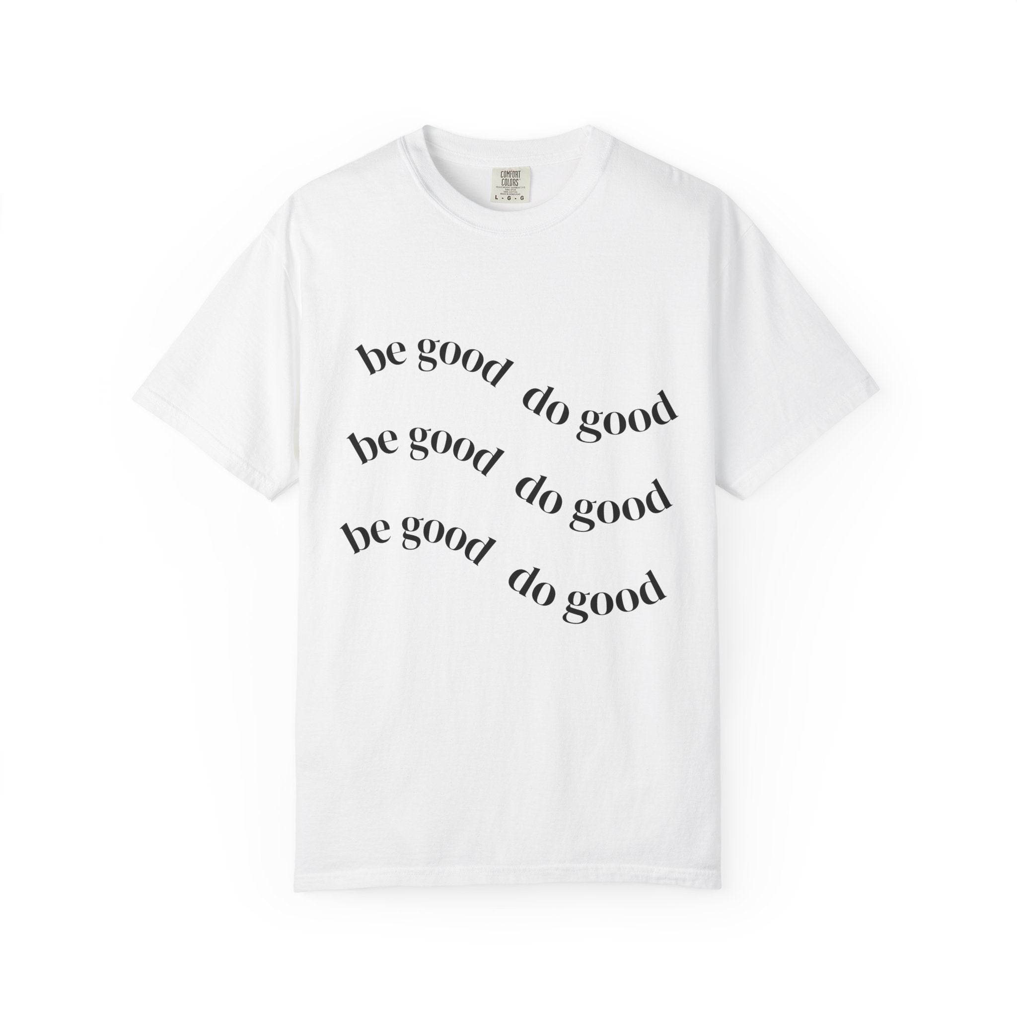 Be Good Do Good Palm Tee — Graphic Palm Tree & Positive Message T-Shirt