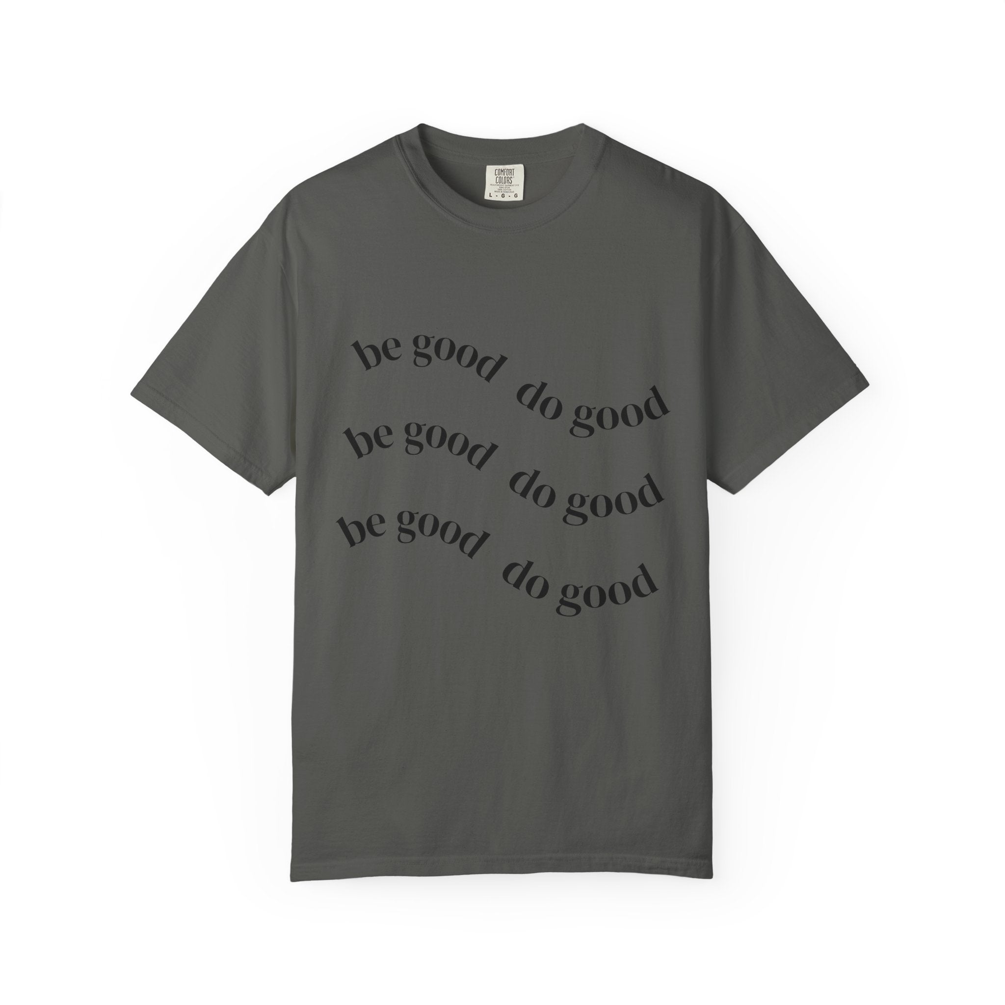 Be Good Do Good Palm Tee — Graphic Palm Tree & Positive Message T-Shirt