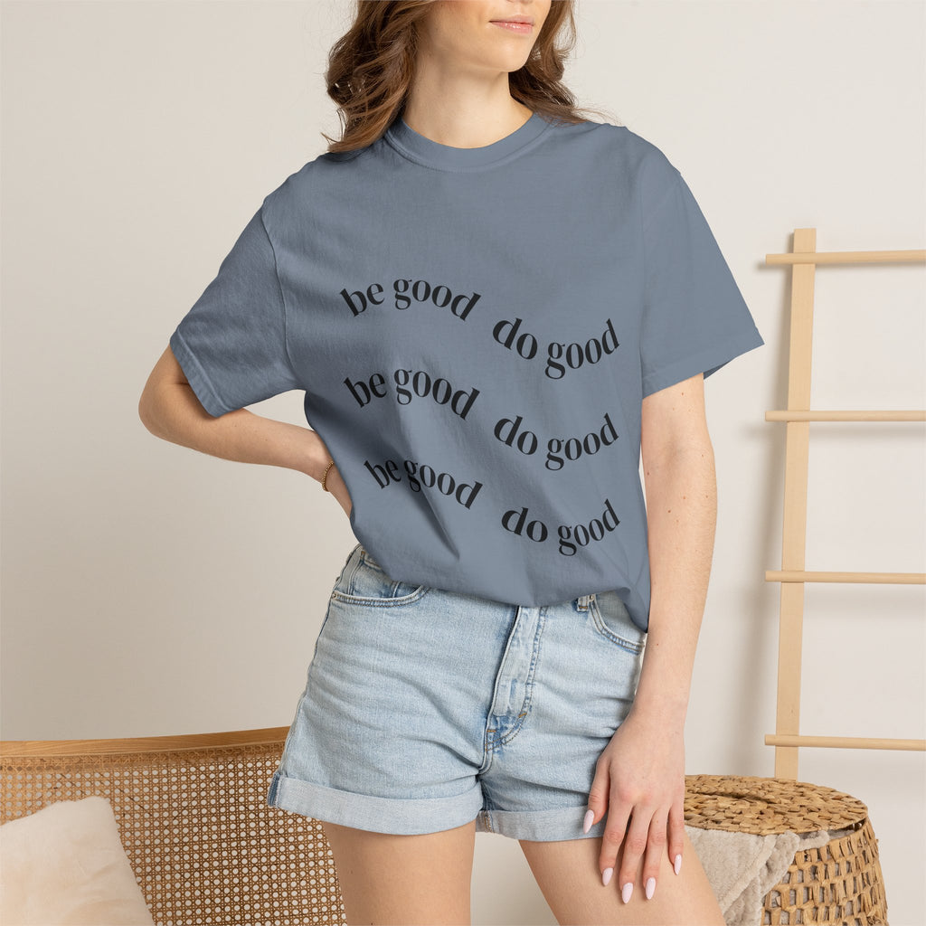Be Good Do Good Palm Tee — Graphic Palm Tree & Positive Message T-Shirt
