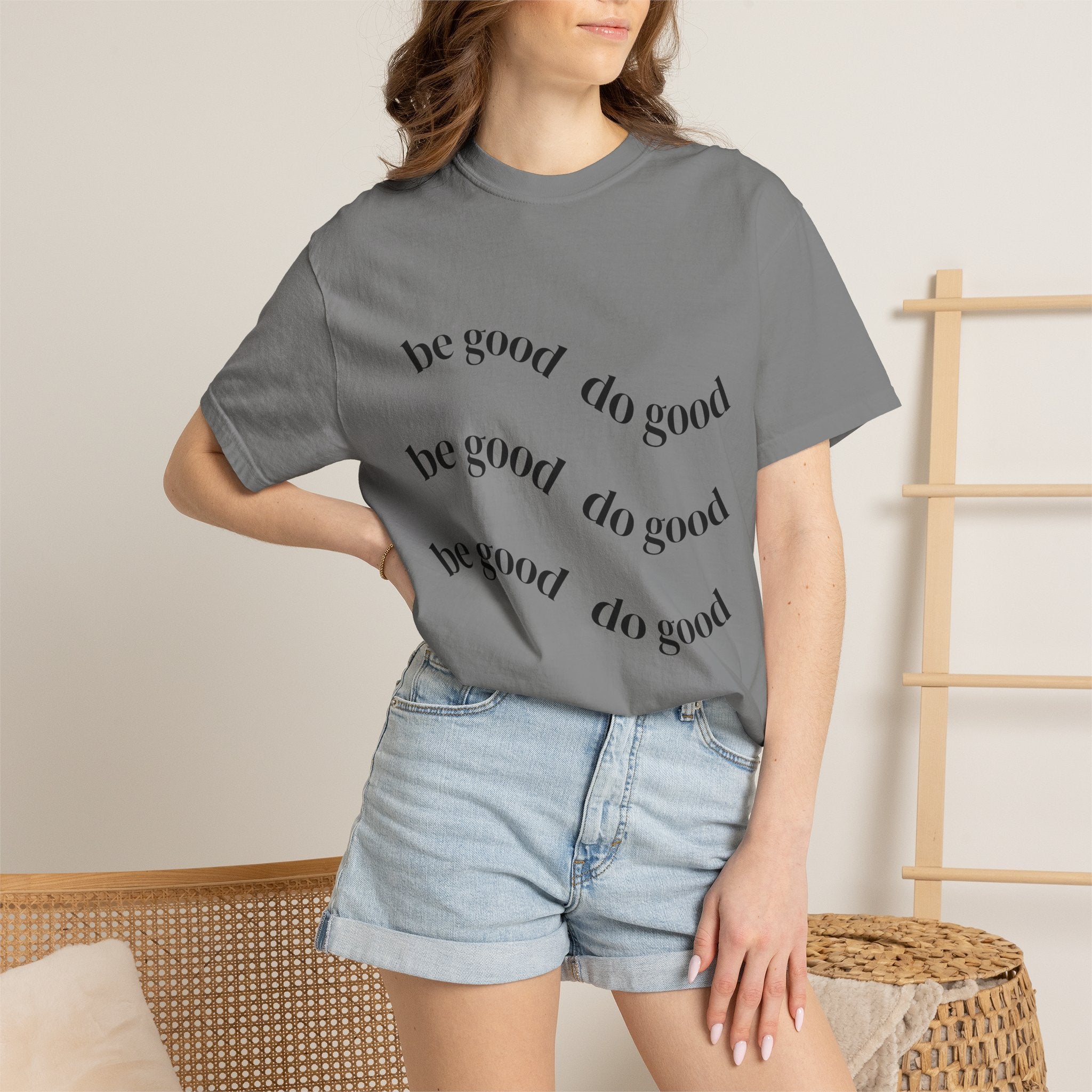 Be Good Do Good Palm Tee — Graphic Palm Tree & Positive Message T-Shirt