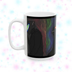 Biker Couple Ceramic Mug — Moto Couple Art (11oz/15oz)
