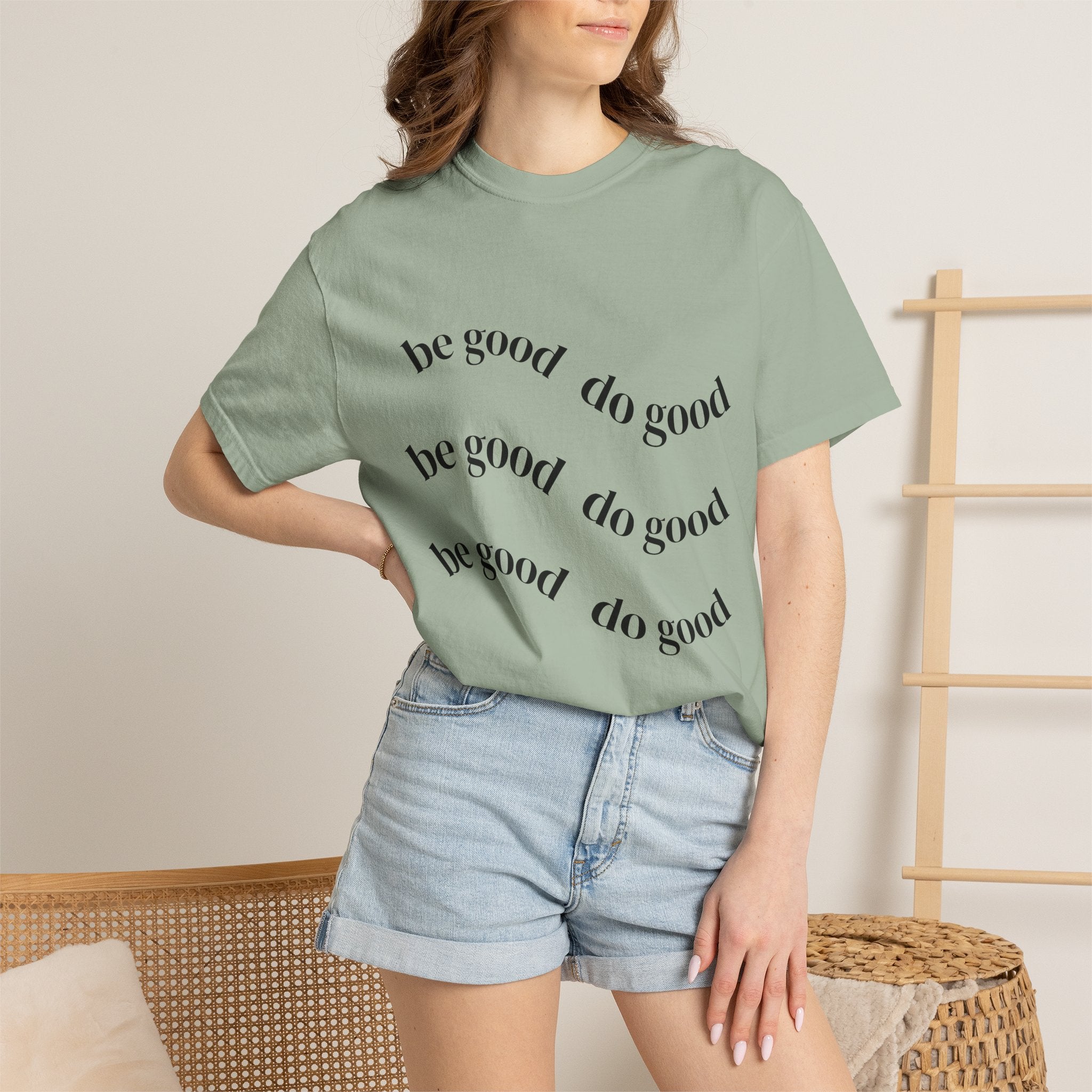 Be Good Do Good Palm Tee — Graphic Palm Tree & Positive Message T-Shirt