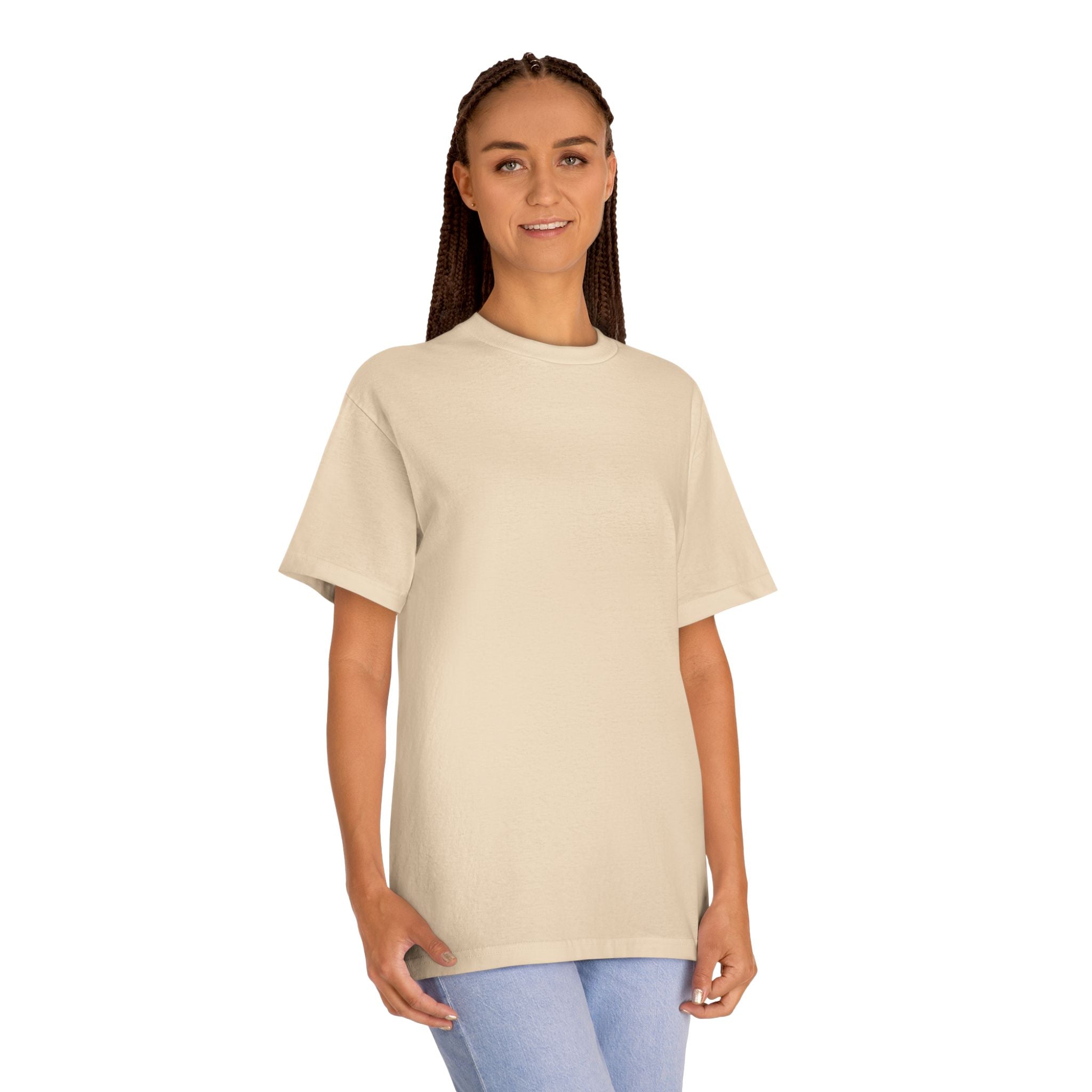 T‑Shirt — Retro Rider Graphic Tee (woman with helmet)