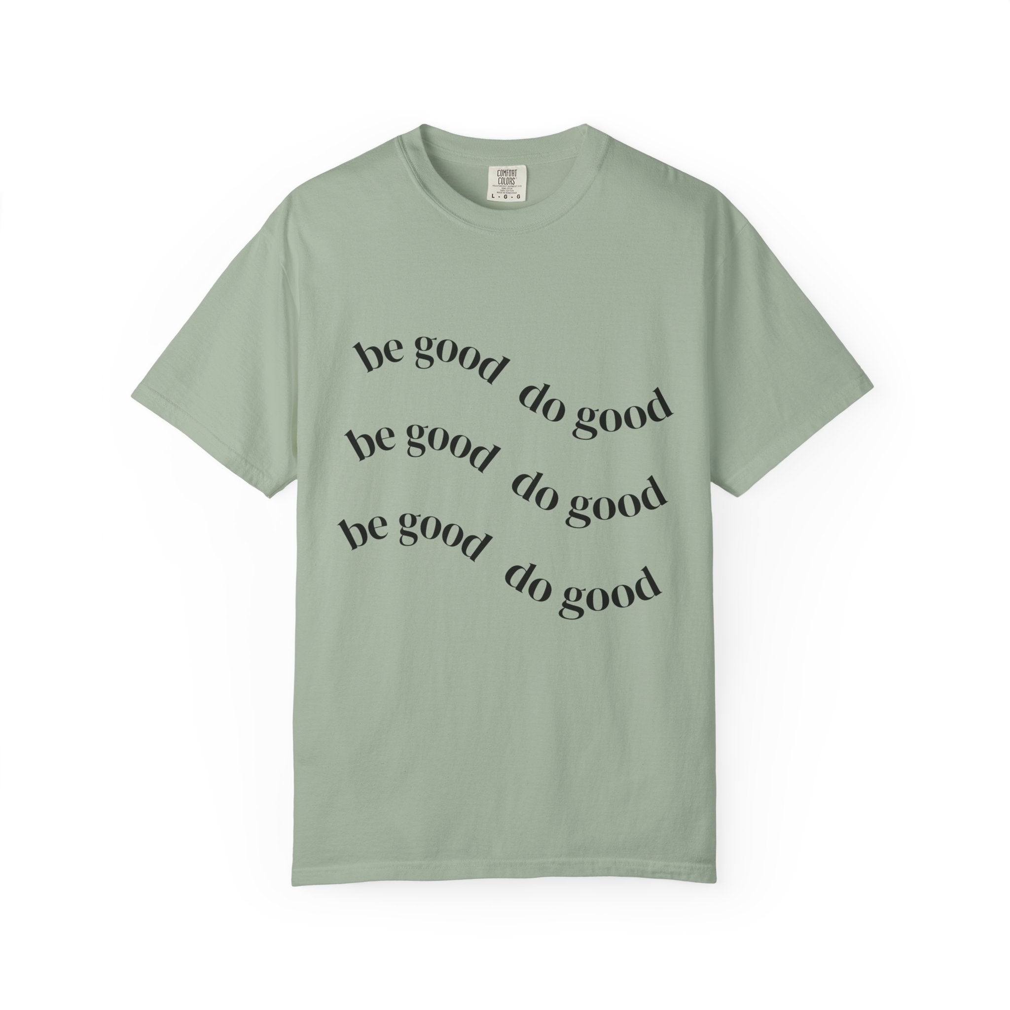 Be Good Do Good Palm Tee — Graphic Palm Tree & Positive Message T-Shirt