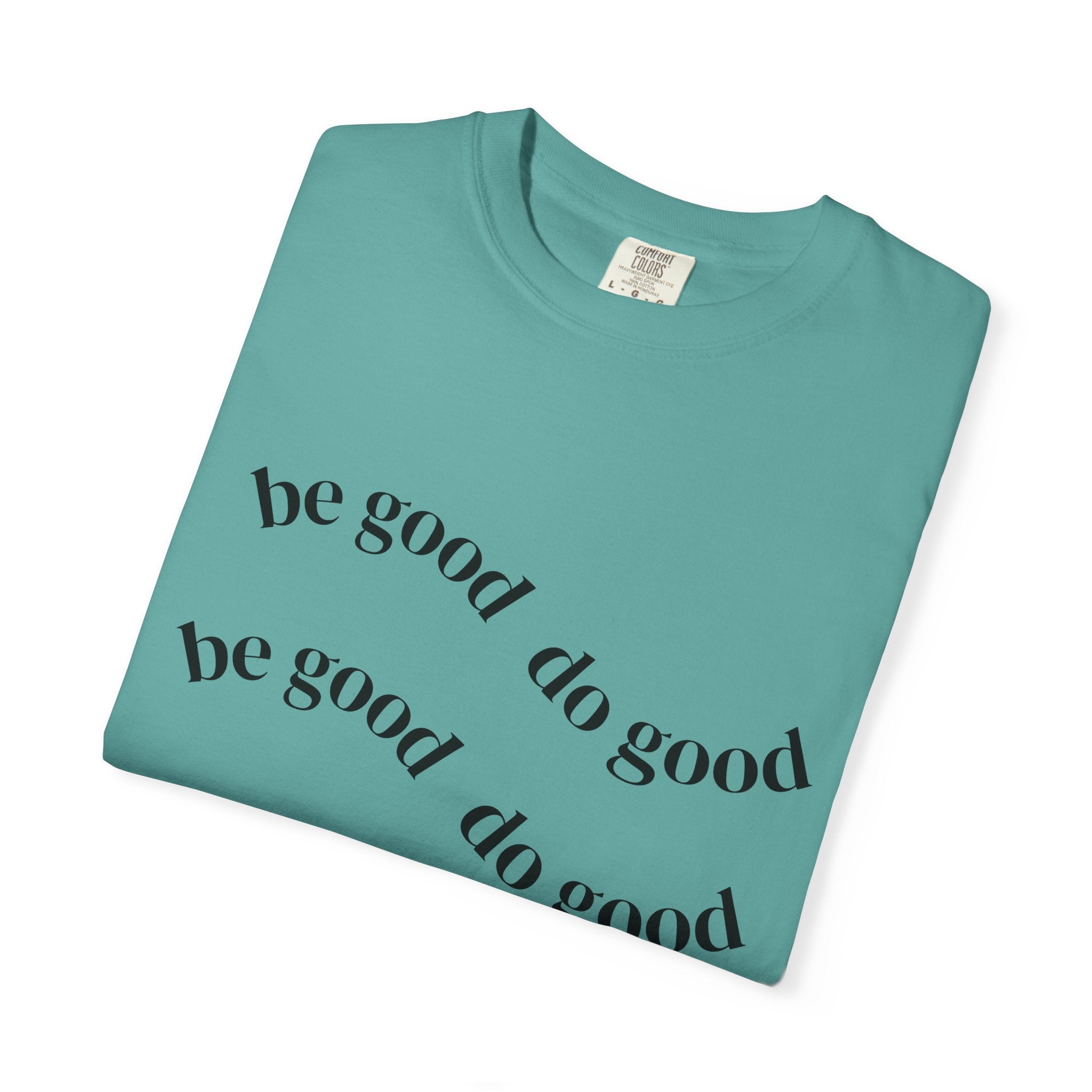 Be Good Do Good Palm Tee — Graphic Palm Tree & Positive Message T-Shirt