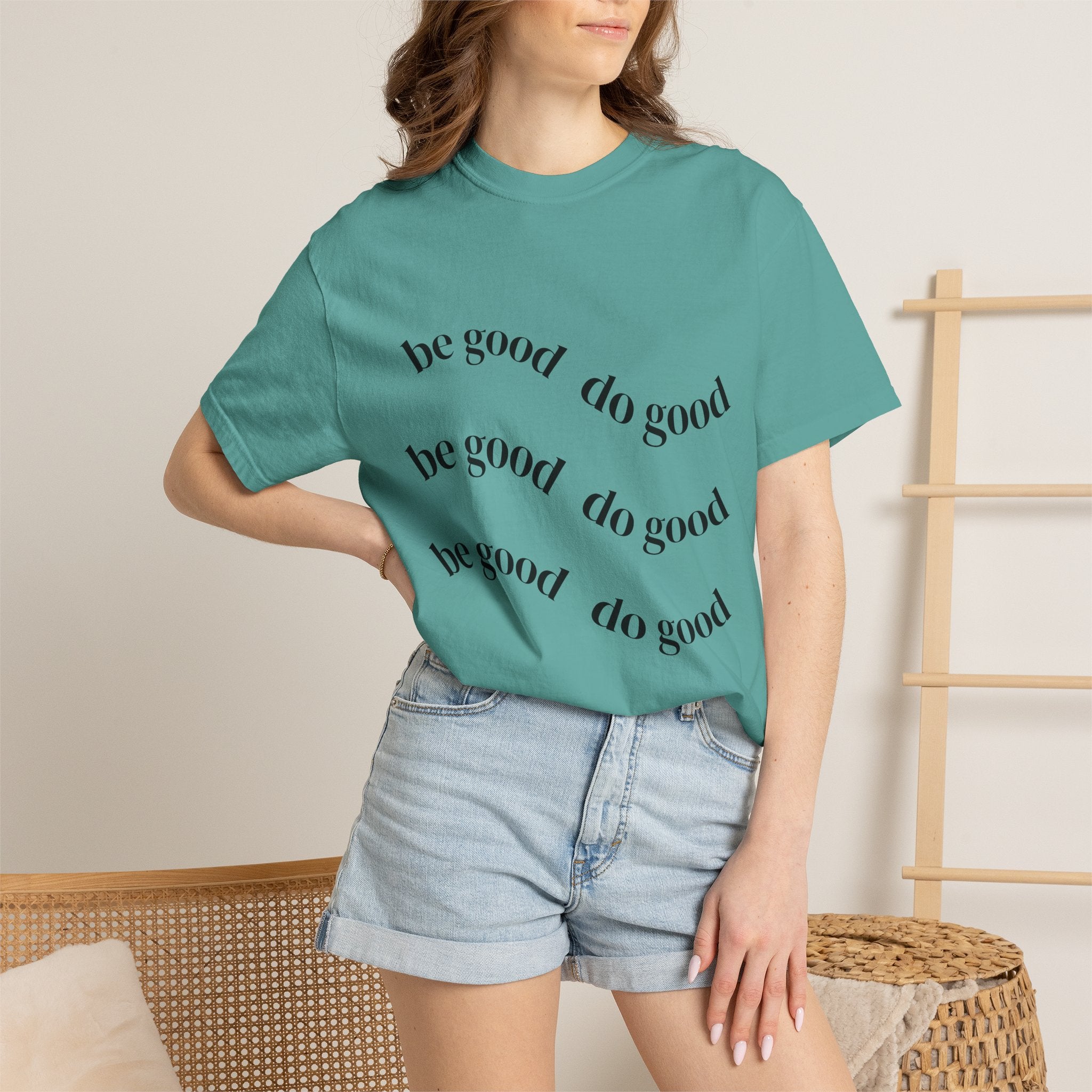 Be Good Do Good Palm Tee — Graphic Palm Tree & Positive Message T-Shirt