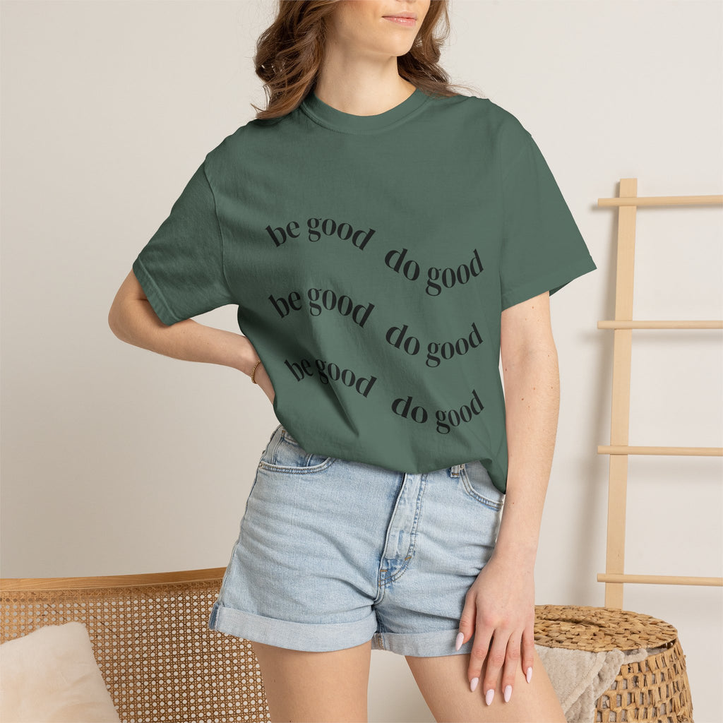Be Good Do Good Palm Tee — Graphic Palm Tree & Positive Message T-Shirt