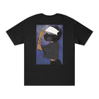 T‑Shirt — Retro Rider Graphic Tee (woman with helmet)