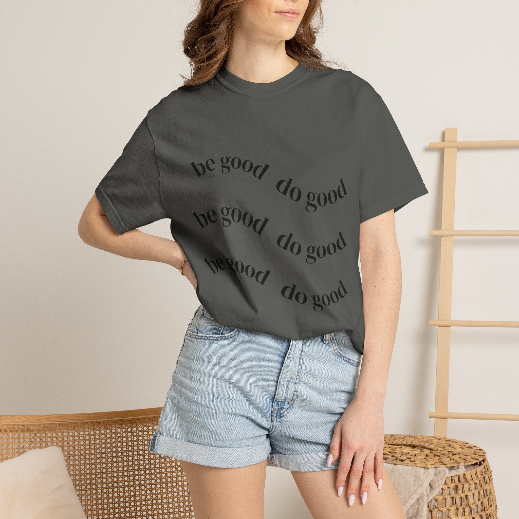Be Good Do Good Palm Tee — Graphic Palm Tree & Positive Message T-Shirt
